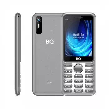 Телефон BQ 2833 Slim Gray