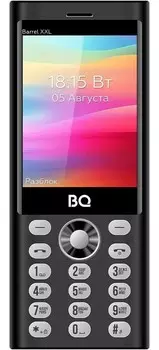 Телефон BQ 3598 Barrel XXL Black/Silver