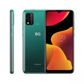Телефон BQ 6645L Element Deep Green