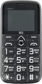 Телефон BQ Respect 1851 черный