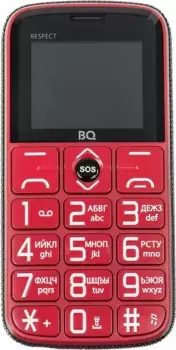 Телефон BQ Respect 1851 красный