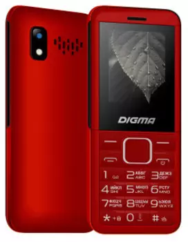 Телефон Digma C171 Linx 32Mb темно-красный