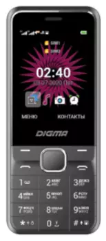 Телефон Digma Linx A241 32Mb серый