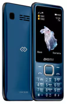 Телефон Digma LINX B280 32Mb темно-синий