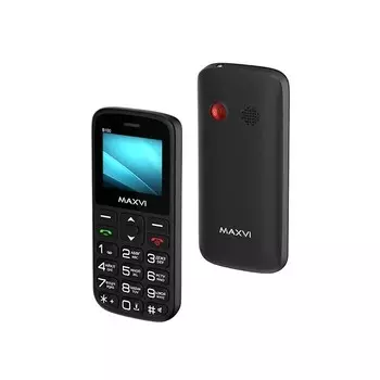 Телефон Maxvi B100 black