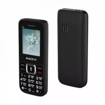 Телефон Maxvi C3I BLACK