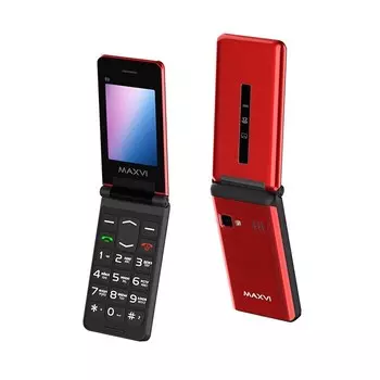 Телефон Maxvi E9 Red