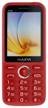 Телефон Maxvi K15n wine red