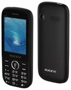 Телефон Maxvi K20 black