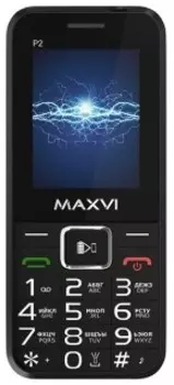 Телефон Maxvi P2 black