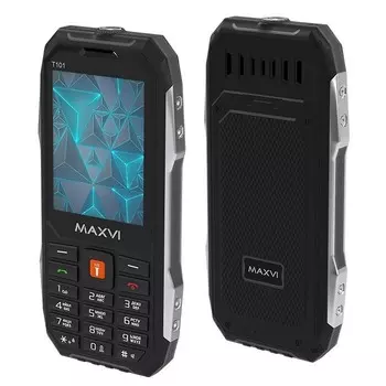 Телефон Maxvi T101 Black