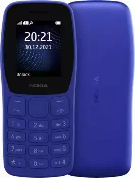 Телефон Nokia 105 DS Blue без ЗУ (TA-1416)