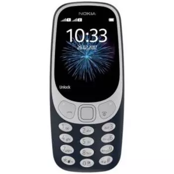 Телефон Nokia 3310 DS dark blue (TA-1030)