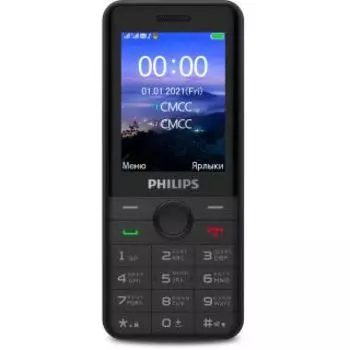 Телефон Philips Xenium E172 черный