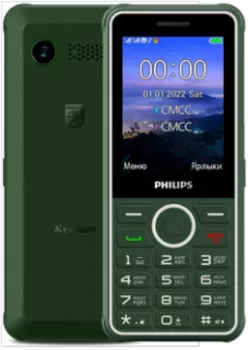 Телефон Philips Xenium E2301 32Mb зеленый