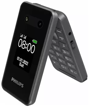Телефон Philips Xenium E2602 темно-серый