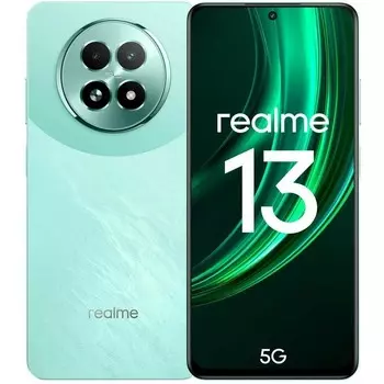 Телефон Realme 13 5G 12/256Gb зеленый (RMX3951)