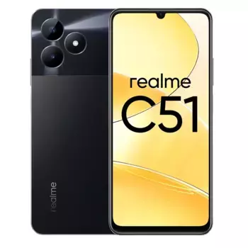 Телефон Realme C51 4/64Gb черный (RMX3830)