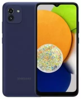 Телефон Samsung Galaxy A03 4/64Gb синий (SM-A035F)