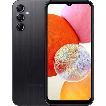 Телефон Samsung Galaxy A14 4/64Gb Black (SM-A145FZKDMEA)