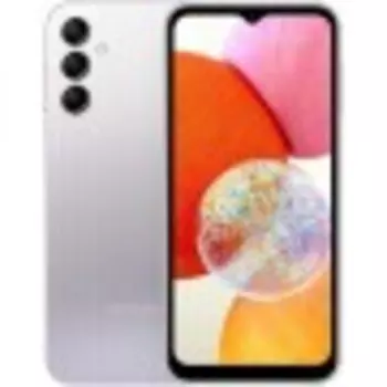 Телефон Samsung Galaxy A14 4/64Gb серебристый (SM-A145FZSUCAU)