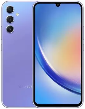 Телефон Samsung Galaxy A34 5G 6/128Gb лаванда (SM-A346ELVACAU)