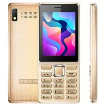 Телефон Strike F30 Gold