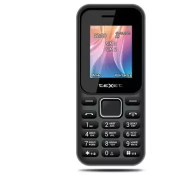 Телефон TeXet TM-123 черный
