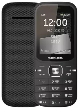 Телефон TeXet TM-219 черный (127131)