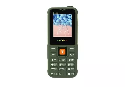 Телефон TeXet TM-D400 Green