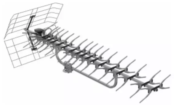 Телевизионная антенна РЭМО BAS X1174 MIDI-USB (207012)