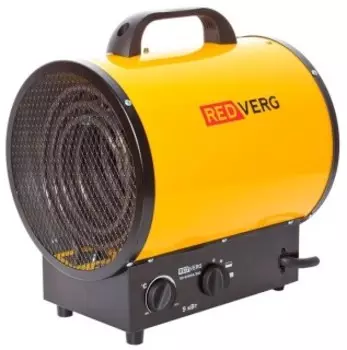 Тепловая пушка RedVerg RD-EHR9A/380 желтый/черный