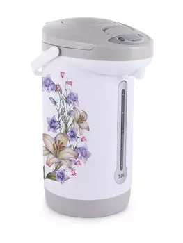 Термопот Blackton BT TP321 Белый-Серый с лилиями