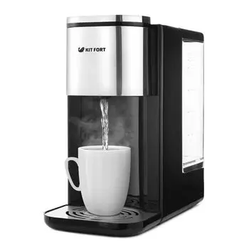 Термопот Kitfort KT-2503 черный/серебристый