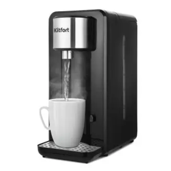 Термопот Kitfort KT-2504 черный/серебристый