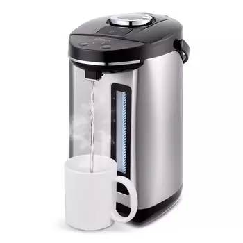 Термопот Kitfort KT-2512 серебристый/черный