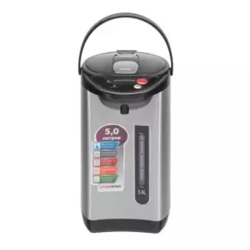 Термопот Starwind STP2251 черный/серебристый