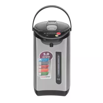 Термопот Starwind STP2251 черный/серебристый