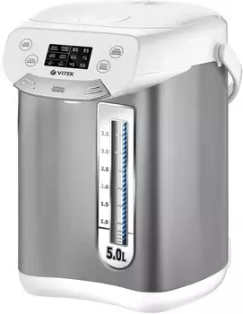 Термопот Vitek VT-1185 (MC) серебро/белый