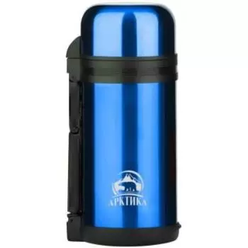 Термос Арктика 202-1200 синий/черный
