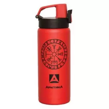 Термос Арктика 702-500 вегвизир красный/рисунок