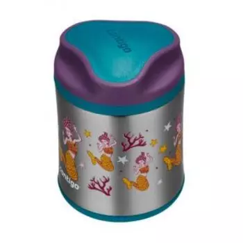 Термос Contigo Foodjar 0.3л серебристый/рисунок (2136764)