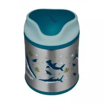 Термос Contigo Foodjar 0.3л серебристый/рисунок (2136765)