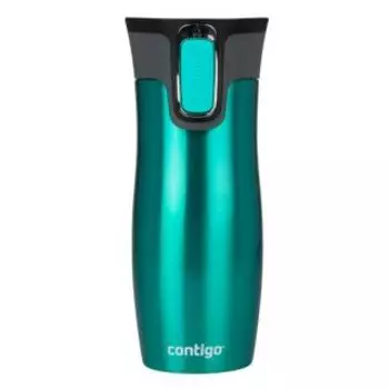 Термос Contigo West Loop 0.47л зеленый (2095846)