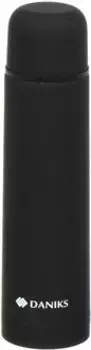 Термос Daniks SL-75Z-black-soft (449154)