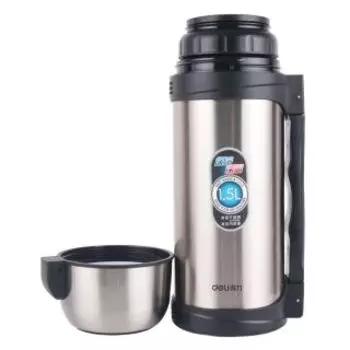 Термос Deli 17751 серебристый 1.5л