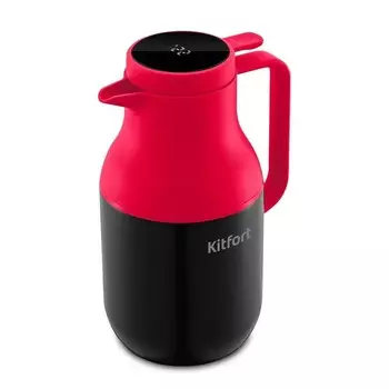 Термос Kitfort KT-1240-1 черно-малиновый