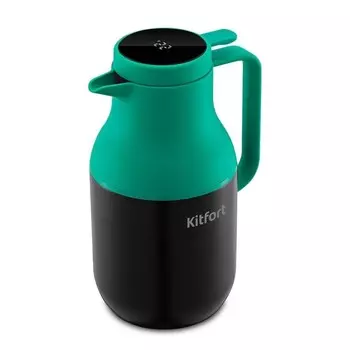 Термос Kitfort KT-1240-2 черно-зеленый