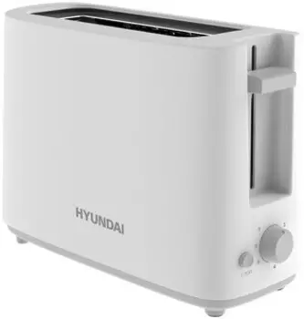 Тостер Hyundai HYT-8006 белый/серый