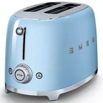 Тостер Smeg TSF01PBEU пастельный голубой